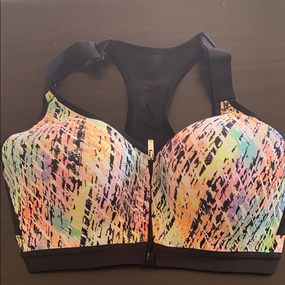 VSX Front Zip Sports Bra- 32DD